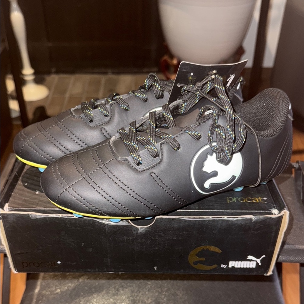 Puma Black Soccer Cleats